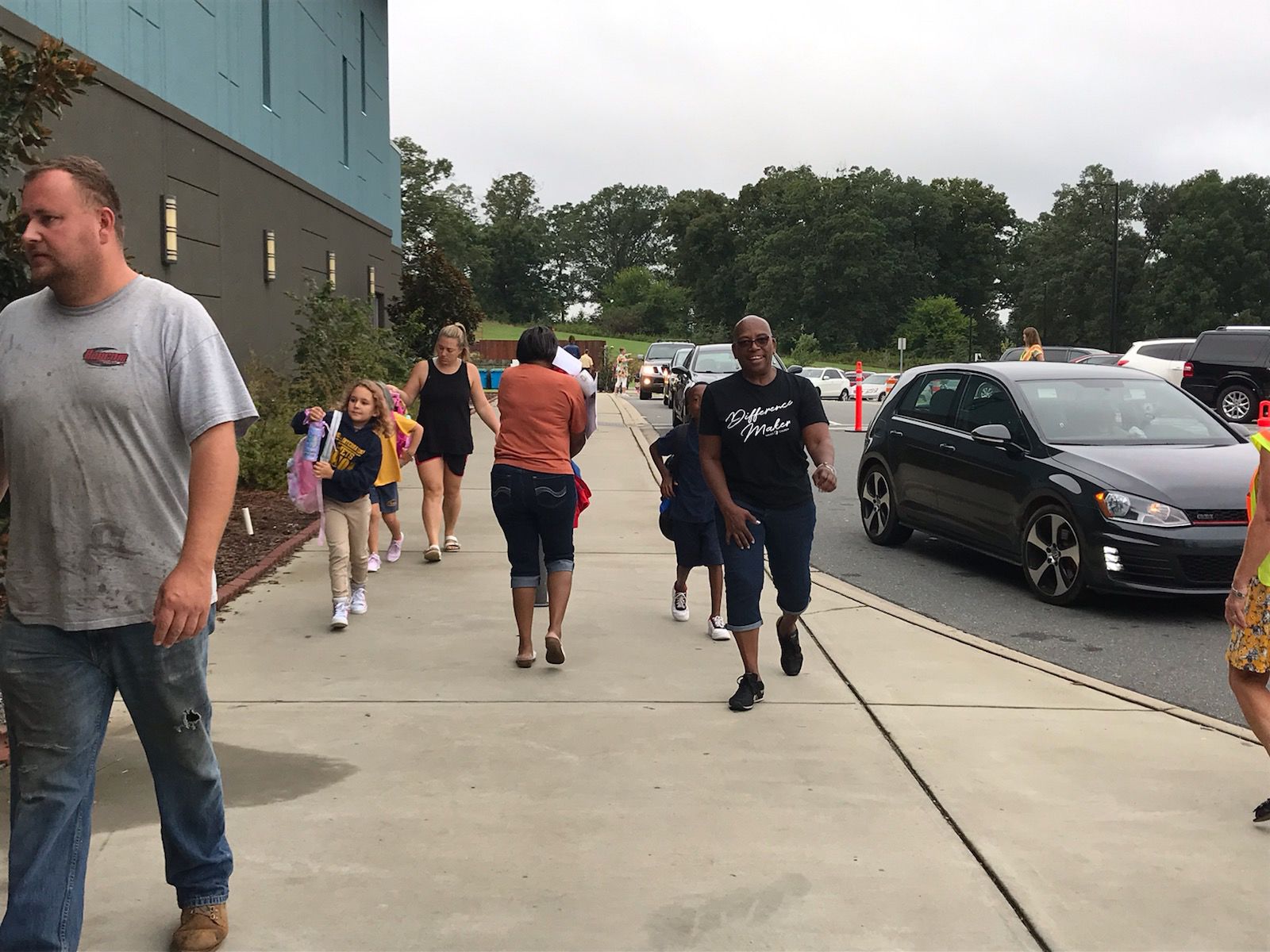 CIS first day of school